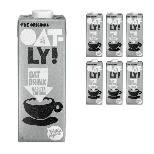 Oatly Haferdrink, Barista Edition, 6x1L